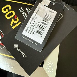Galvin Green Black XXL Gore Tex Rain Golf Pants